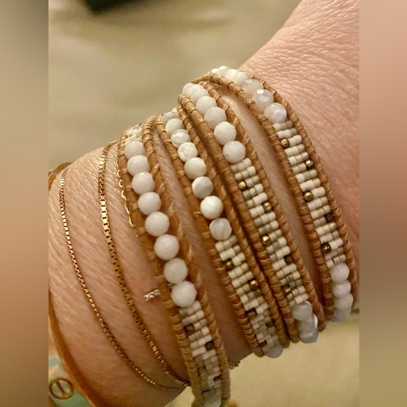 Chan Luu Wrap Multi-Stone Wrap Bracelet - Picture 3 of 5